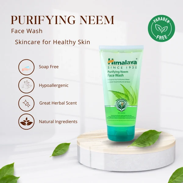 Himalaya Neem face wash pack of 2 - Image 2