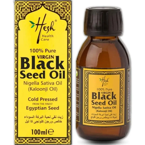 Hesh 100% Pure Egyptian Black seed Oil 100ml - Image 4