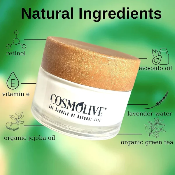 Cosmolive Face cream Avocado Retinol - 50ml - Image 3