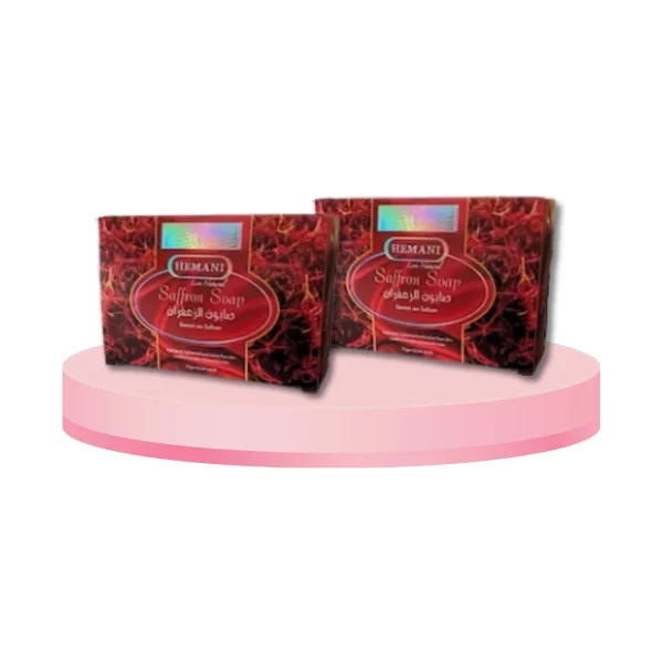 Hemani Saffron soap - 75g
