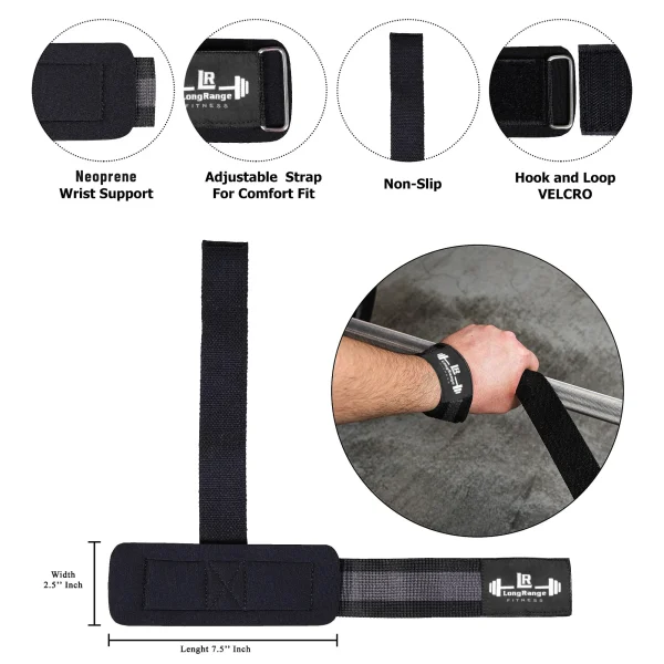 Gym Power lifting Straps - Image 3