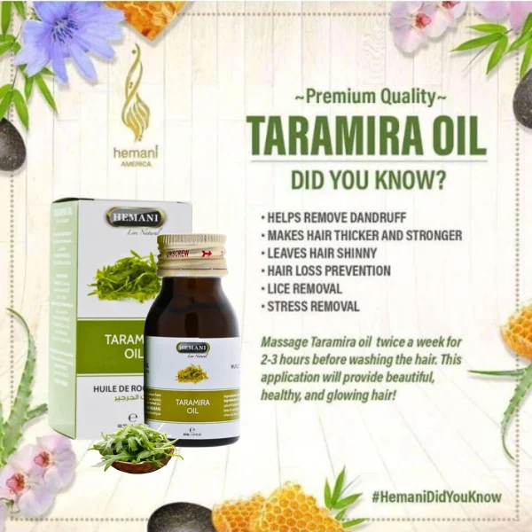 Hemani Taramira Oil 30ml - Image 2