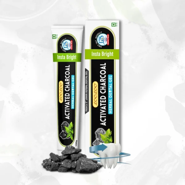 Looloo Herbal Dental Gel Activated Charcoal 100g - Image 3