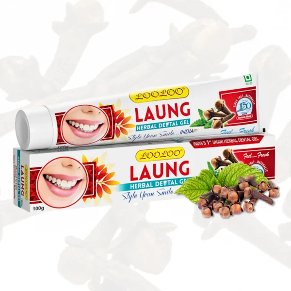 Looloo Herbal Dental Gel Laung (Clove) 100g