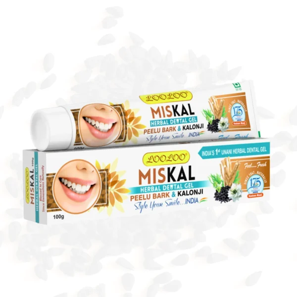 Looloo Herbal Dental Gel Miskal 100g
