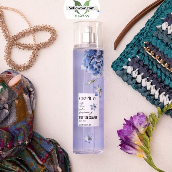 COSMOLIVE BODY MIST 250 ml - Cotton Island Pack of 2 - Image 2