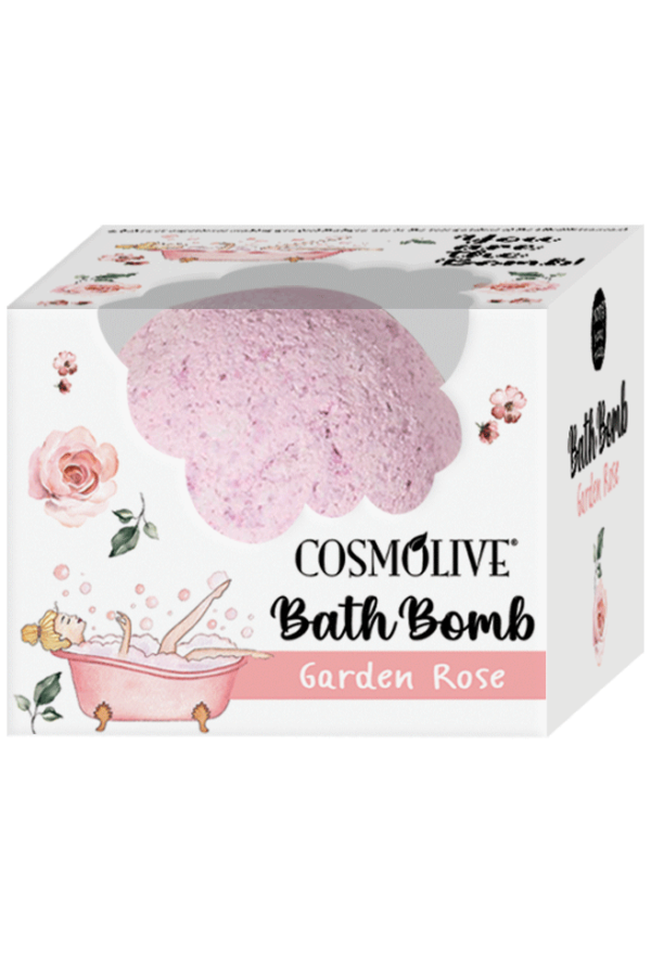 Cosmolive BATH BOMB 70 gr Pack of 2 - Garden Lover and Marselle - Image 3