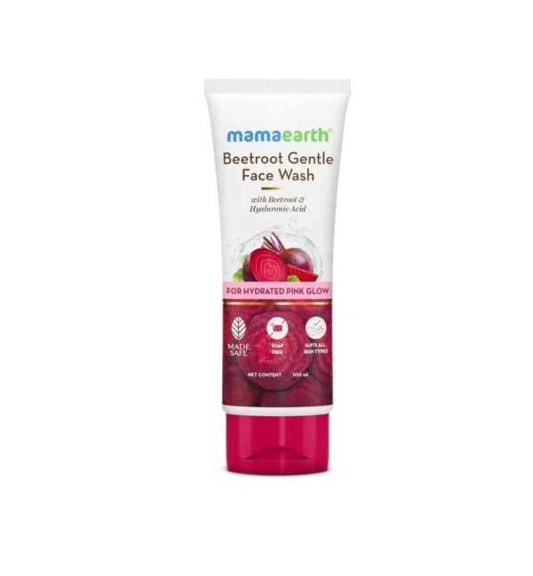 Mamaearth Beetroot Gentle Face Wash 100g (Pack of 2)