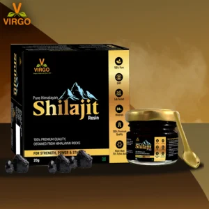 Virgo Shilajit Resin Pure Himalayan Shilajit, Rich in Fulvic & Humic Acid, Minerals - Immune System & Vitality Booster