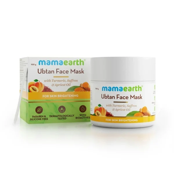 Mamaearth Ubtan Skincare Combo Face wash + Face Scrub + Face mask - Image 6