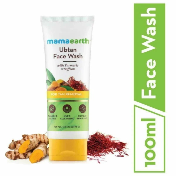 Mamaearth Ubtan Skincare Combo Face wash + Face Scrub + Face mask - Image 8