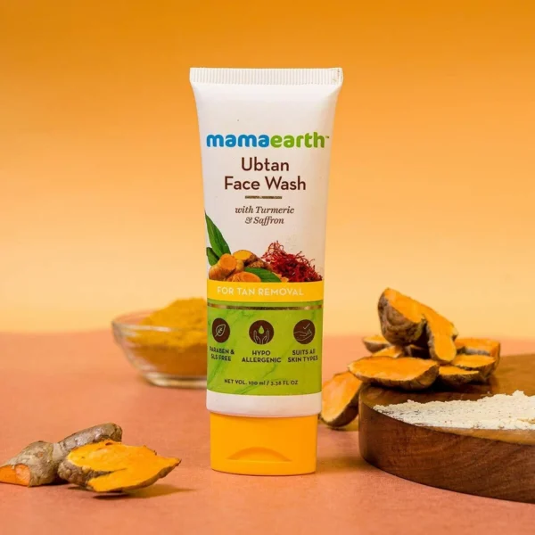 Mamaearth Ubtan Skincare Combo Face wash + Face Scrub + Face mask - Image 10