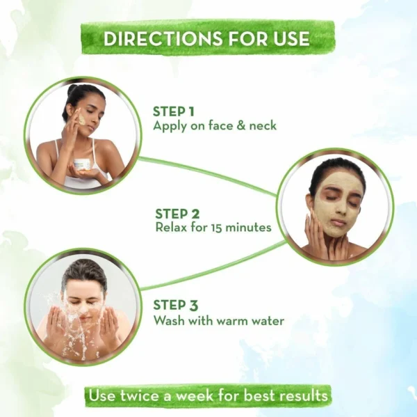 Mamaearth Ubtan Skincare Combo Face wash + Face Scrub + Face mask - Image 11