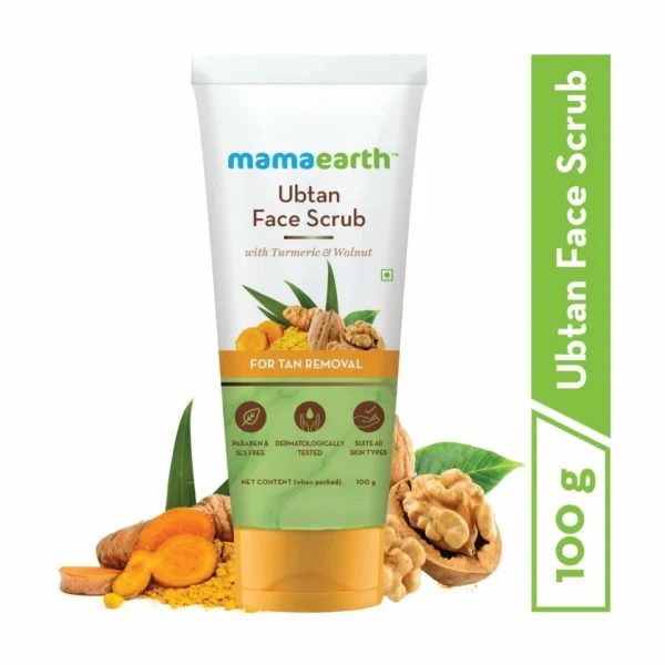 Mamaearth Ubtan Skincare Combo Face wash + Face Scrub + Face mask - Image 13