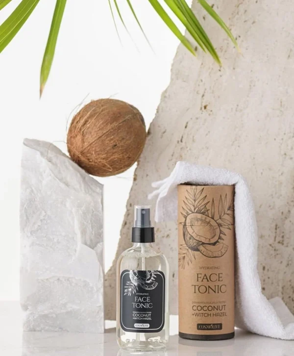 Cosmolive Hydrating Face Tonic with Coconut and Witch Hazel - 250ml - Image 5