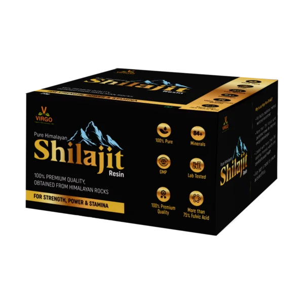 Virgo Shilajit Resin Pure Himalayan Shilajit, Rich in Fulvic & Humic Acid, Minerals - Immune System & Vitality Booster - Image 5